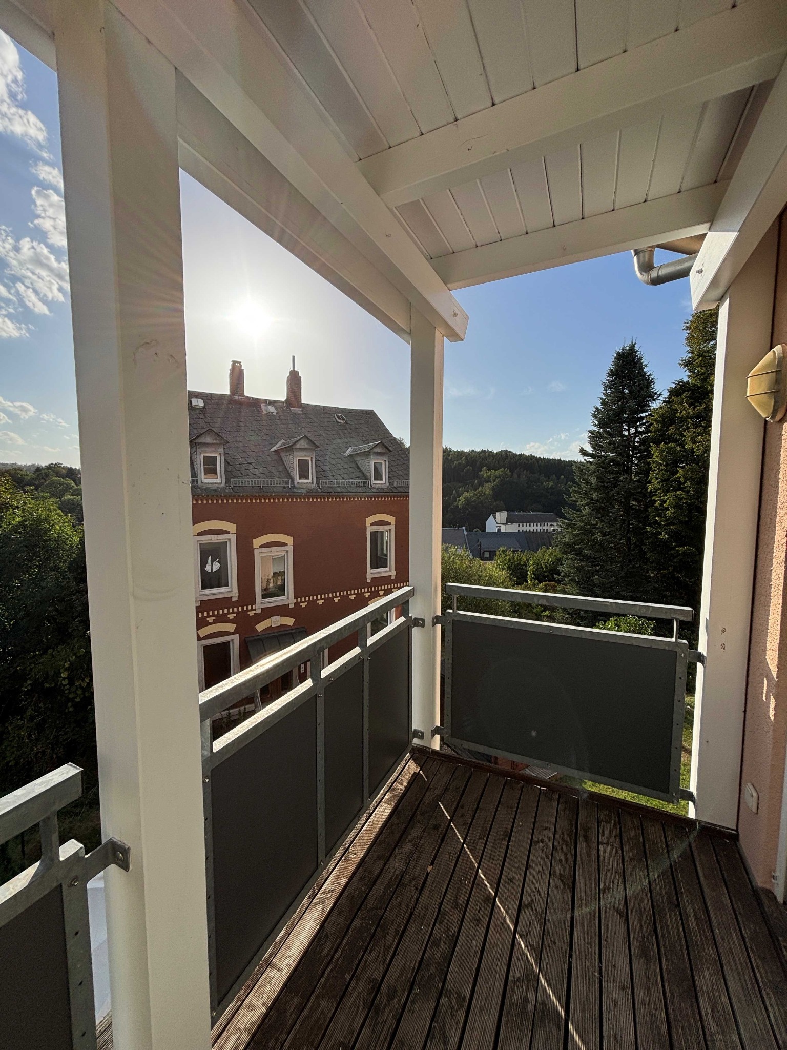 Balkon im Originalzustand
